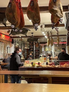 Pinxtos bar in San Sebastián